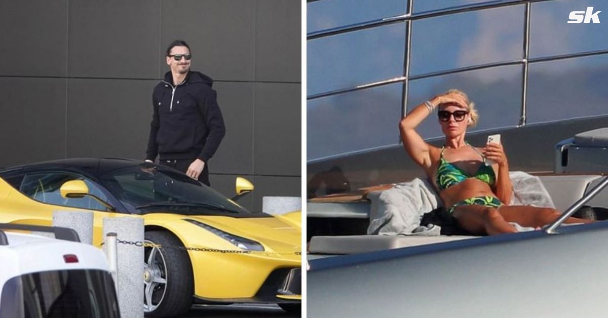 Zlatan Ibrahimovic and his partner Helena Seger first met by chance over Ferrari-Mercedes row