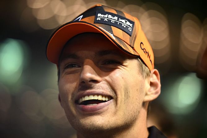 In Pictures: Max Verstappen recreates 'special' childhood moment with Honda