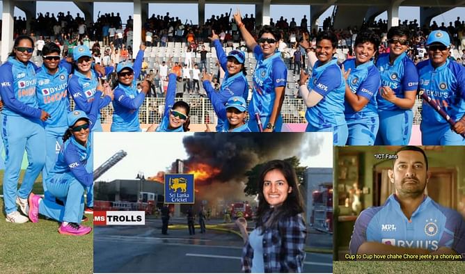 Top 10 memes after Indian team decimates Sri Lanka in the final of Women's Asia Cup 2022