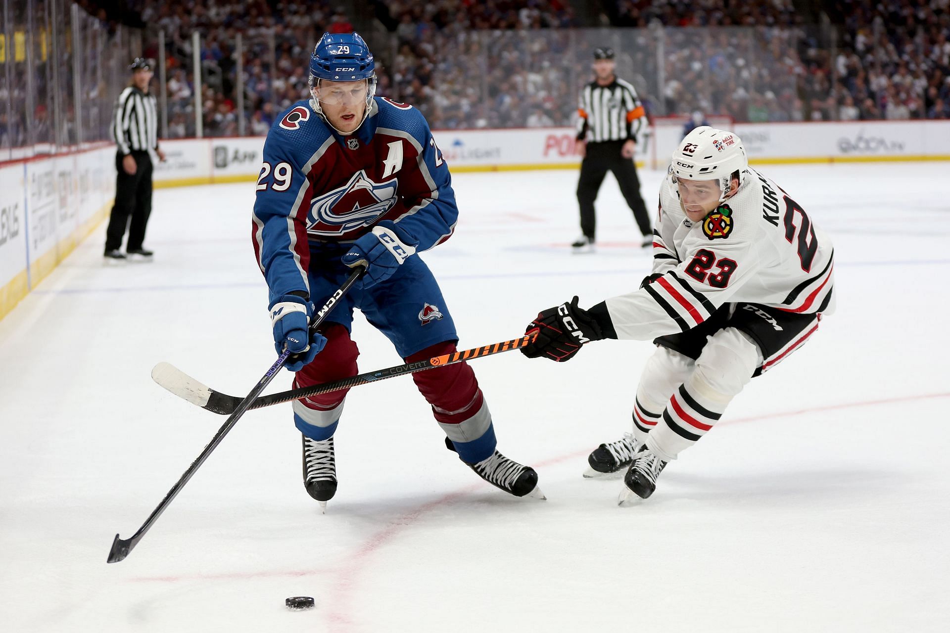 Chicago Blackhawks v Colorado Avalanche