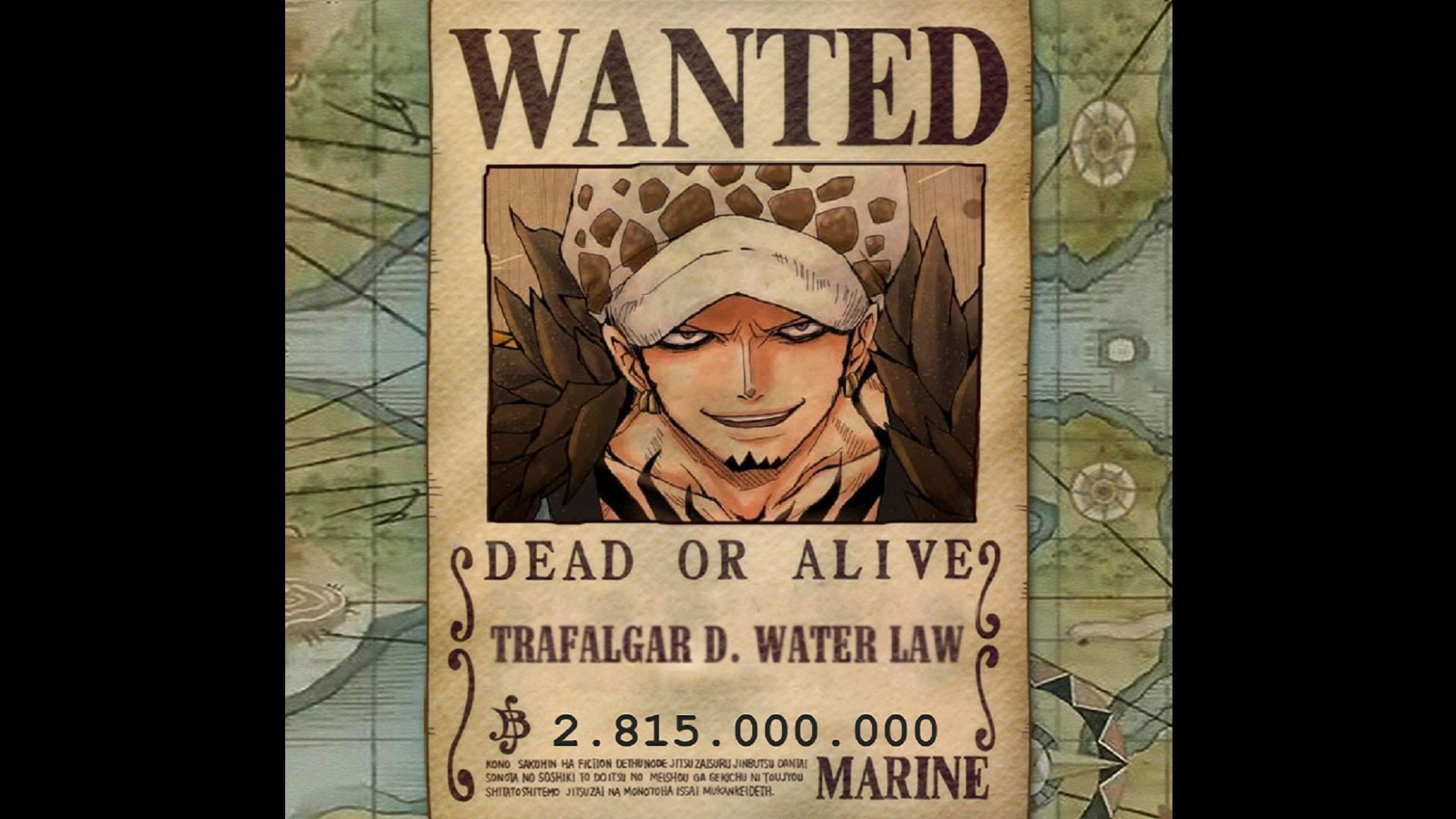 Download Trafalgar Law - the fierce captain of the Heart Pirates. Wallpaper