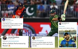 T20 World Cup 2022: "Such a selfish player!" - Pakistani fans accuse Mohammad Rizwan of prioritising personal record over team's interest