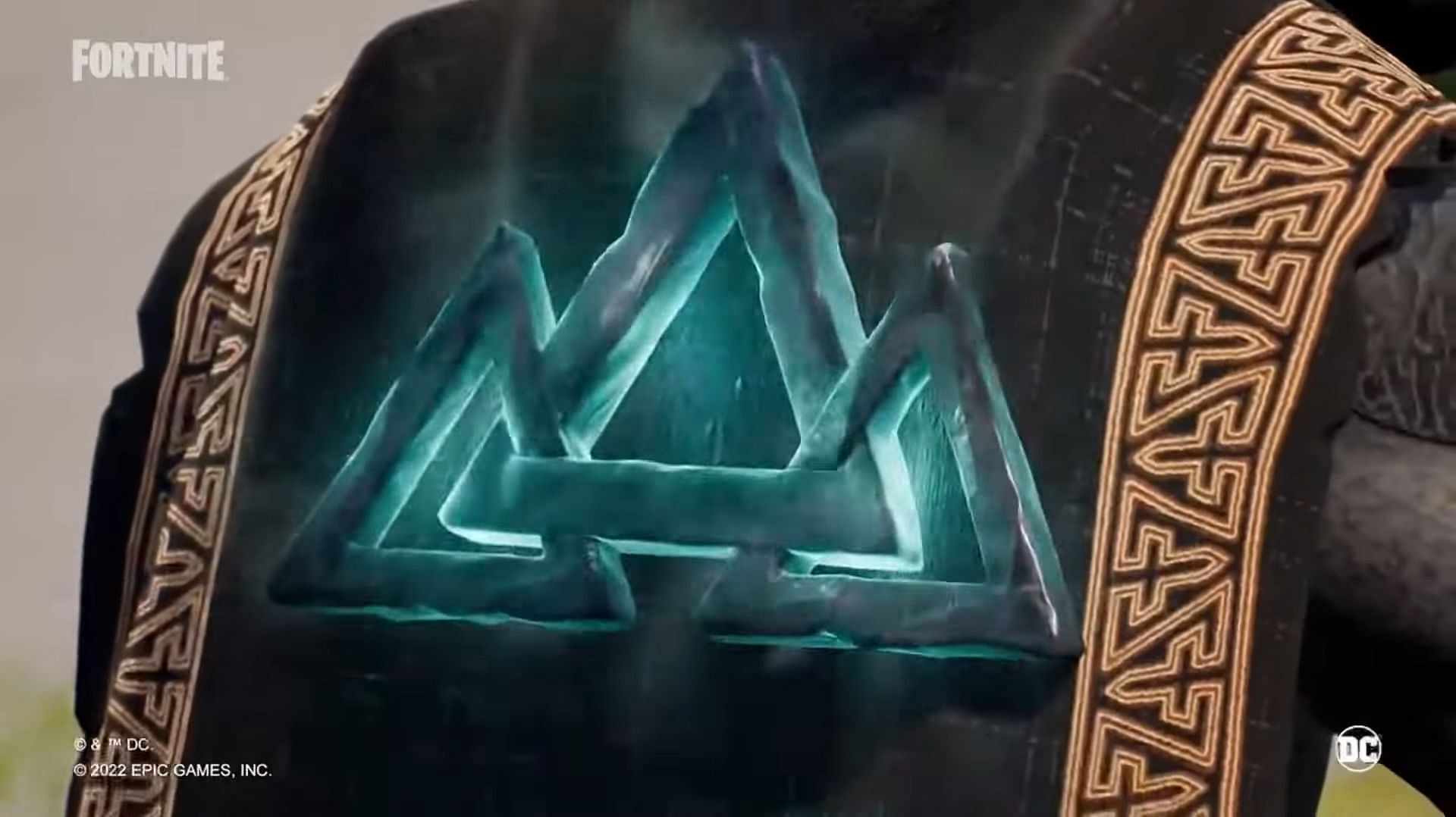 The Black Adam bundle will include a special back bling (Image via Epic Games)