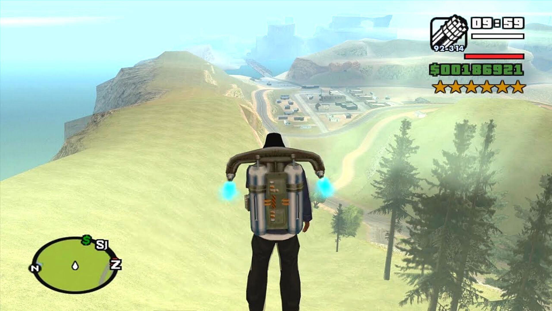 GTA San Andreas Remastered - O JETPACK 