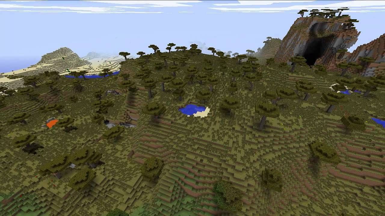 Savanna in Minecraft