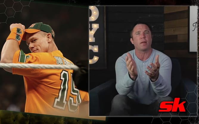 Chael Sonnen goes after 'shallow narcissist' John Cena after he attempts to give people advice on dealing with difficult situations