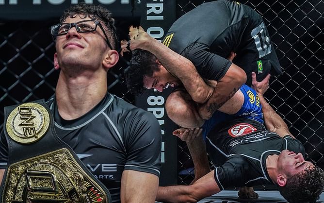 Free full fight: Mikey Musumeci wins inaugural flyweight submission grappling belt at ONE on Prime Video 2