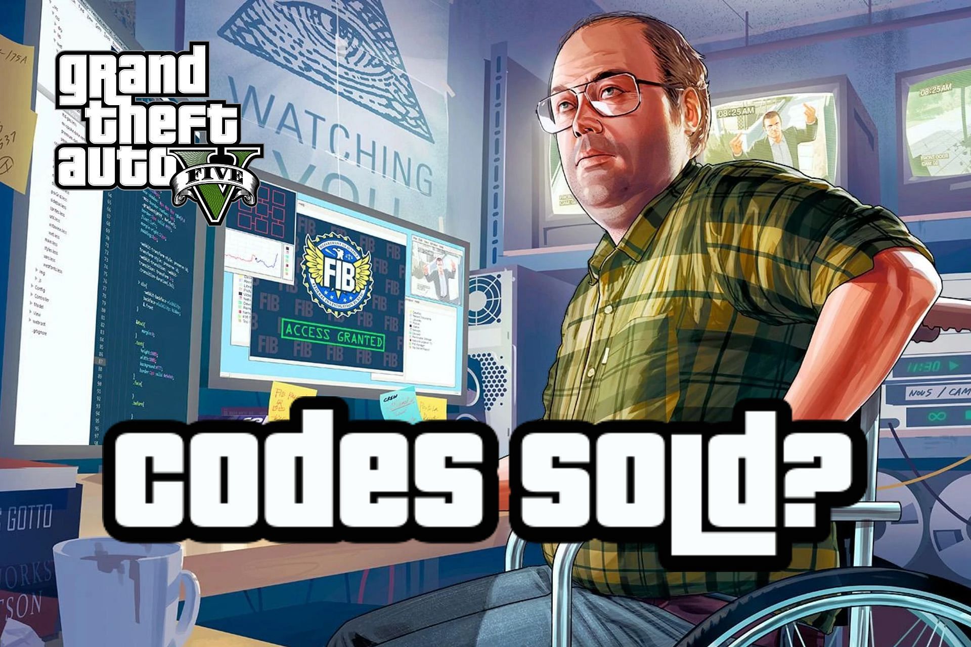 Rumors of GTA 5 codes being sold have finally been debunked (Image via Sportskeeda)