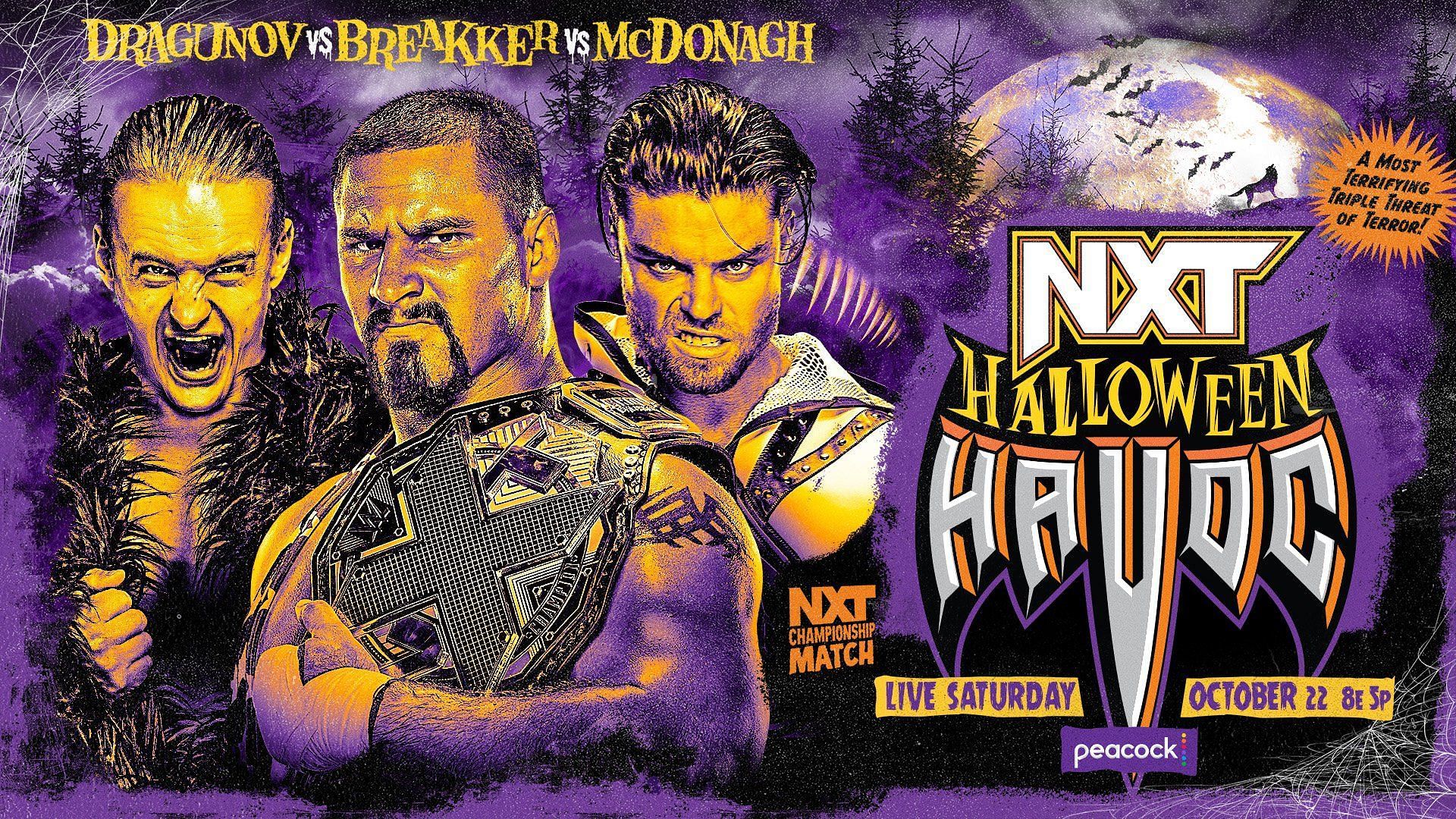 Halloween Havoc will see a hard-hitting NXT title match.