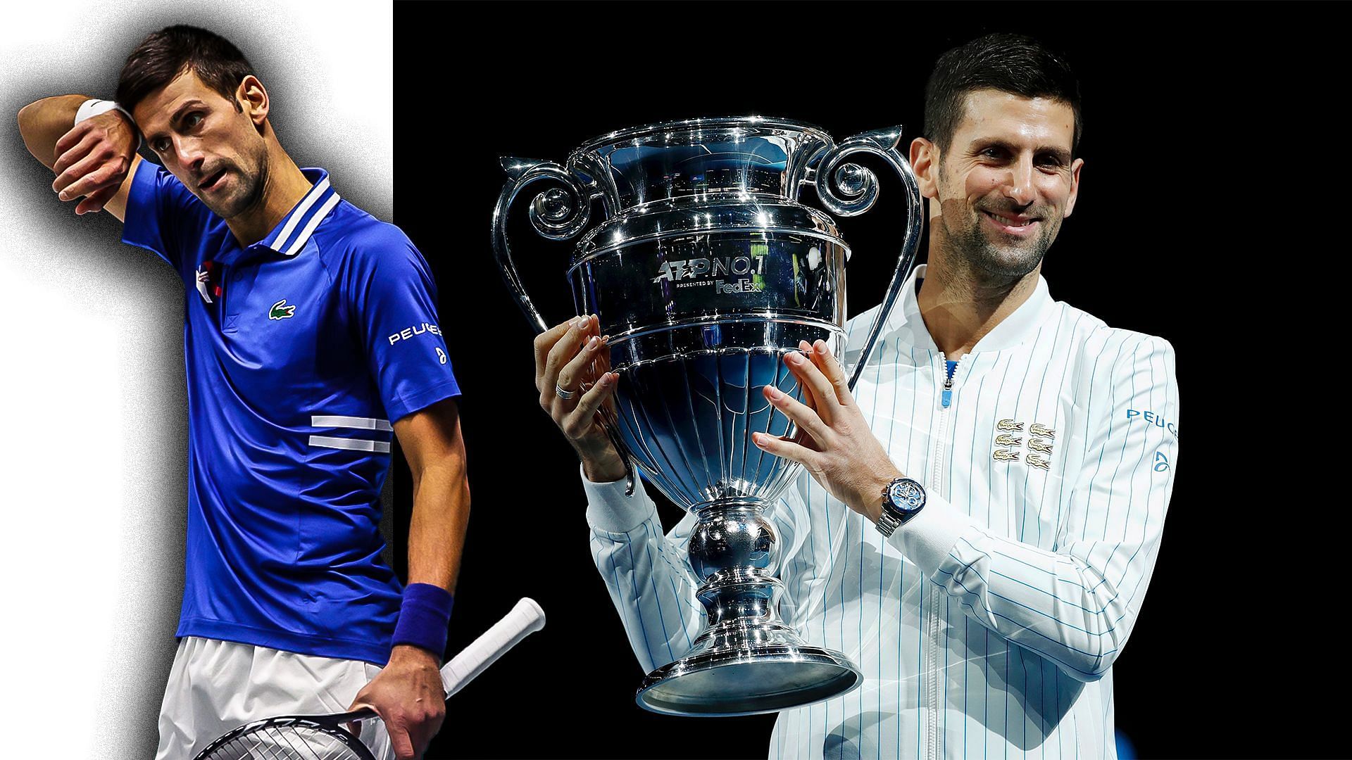 Novak Djokovic has a total of 90 titles so far