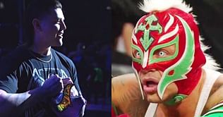 Watch: Dominik tries to rip up a Rey Mysterio mask at WWE live event