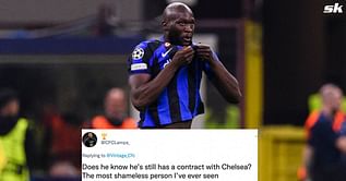 "The most shameless person I've ever seen", "Ridiculous behavior" - Chelsea fans enraged by what Romelu Lukaku did in Inter Milan's 4-0 win against Viktoria Plzen