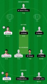 DCC Starlets vs Lyari Kings Dream11 Prediction - DCC X10 Division 1