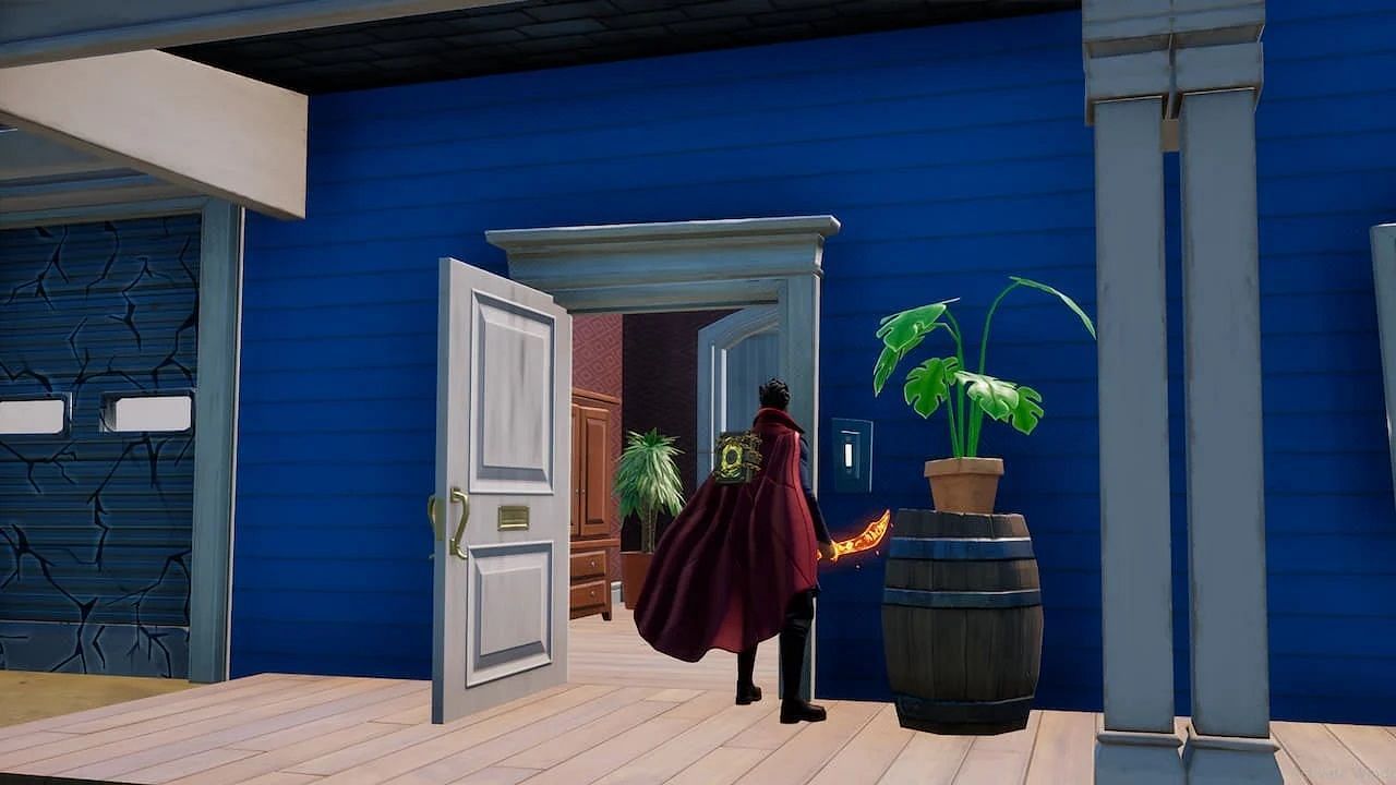 Breaking doorbells is a Fortnite tradition (Image via Epic Games)