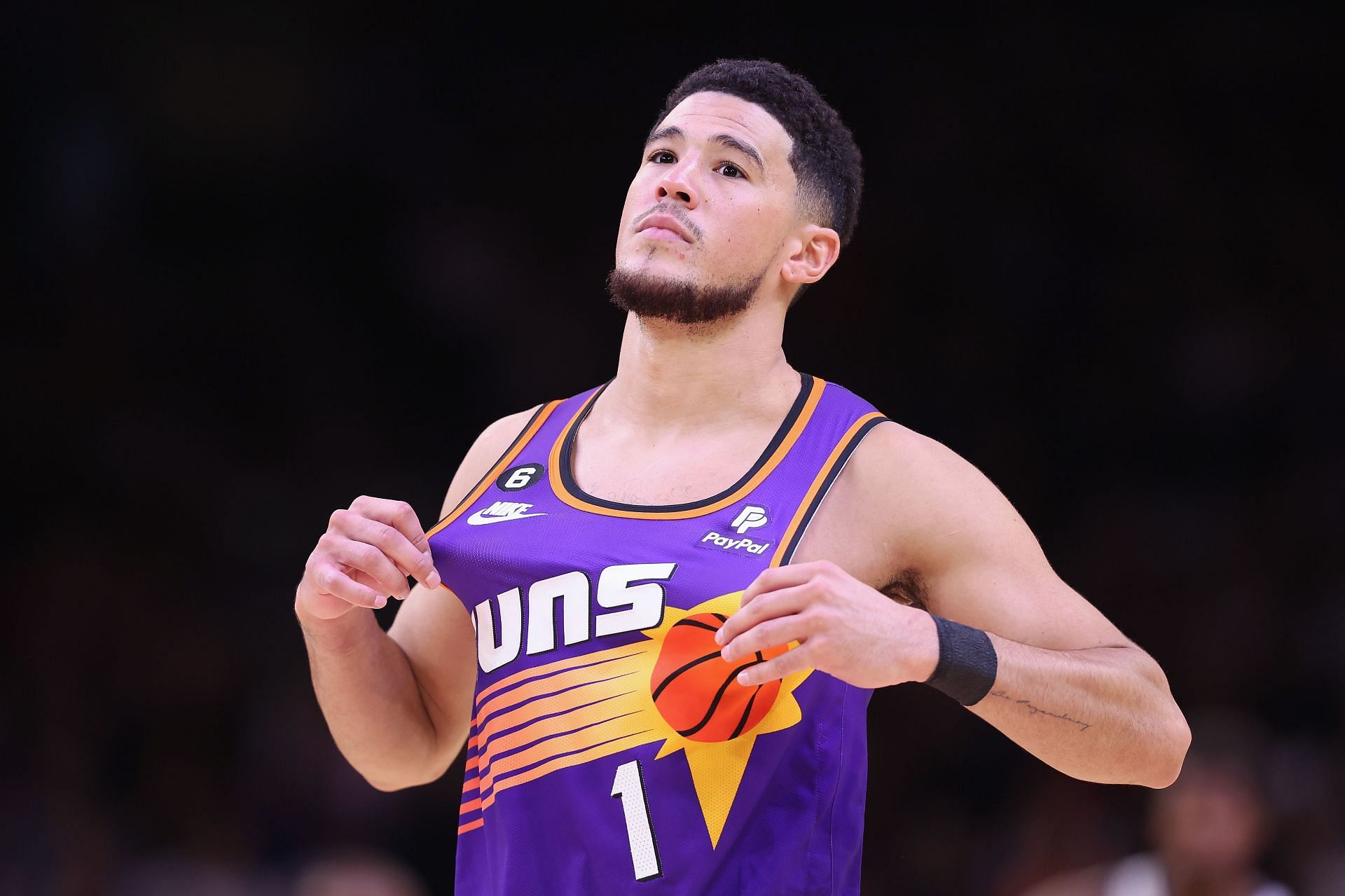 Phoenix Suns&#039; All-Star shooting guard Devin Booker