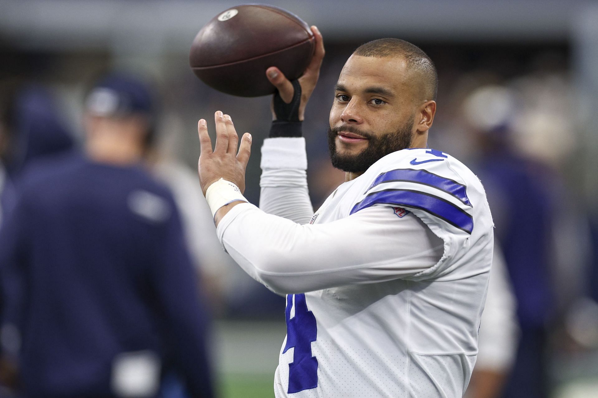 Dak Prescott of the Dallas Cowboys