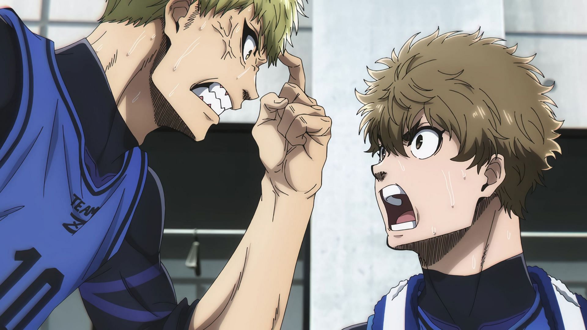 Raichi fighting with his teammates in Blue Lock episode 4 (Image via Muneyuki Kaneshiro, Kodansha)