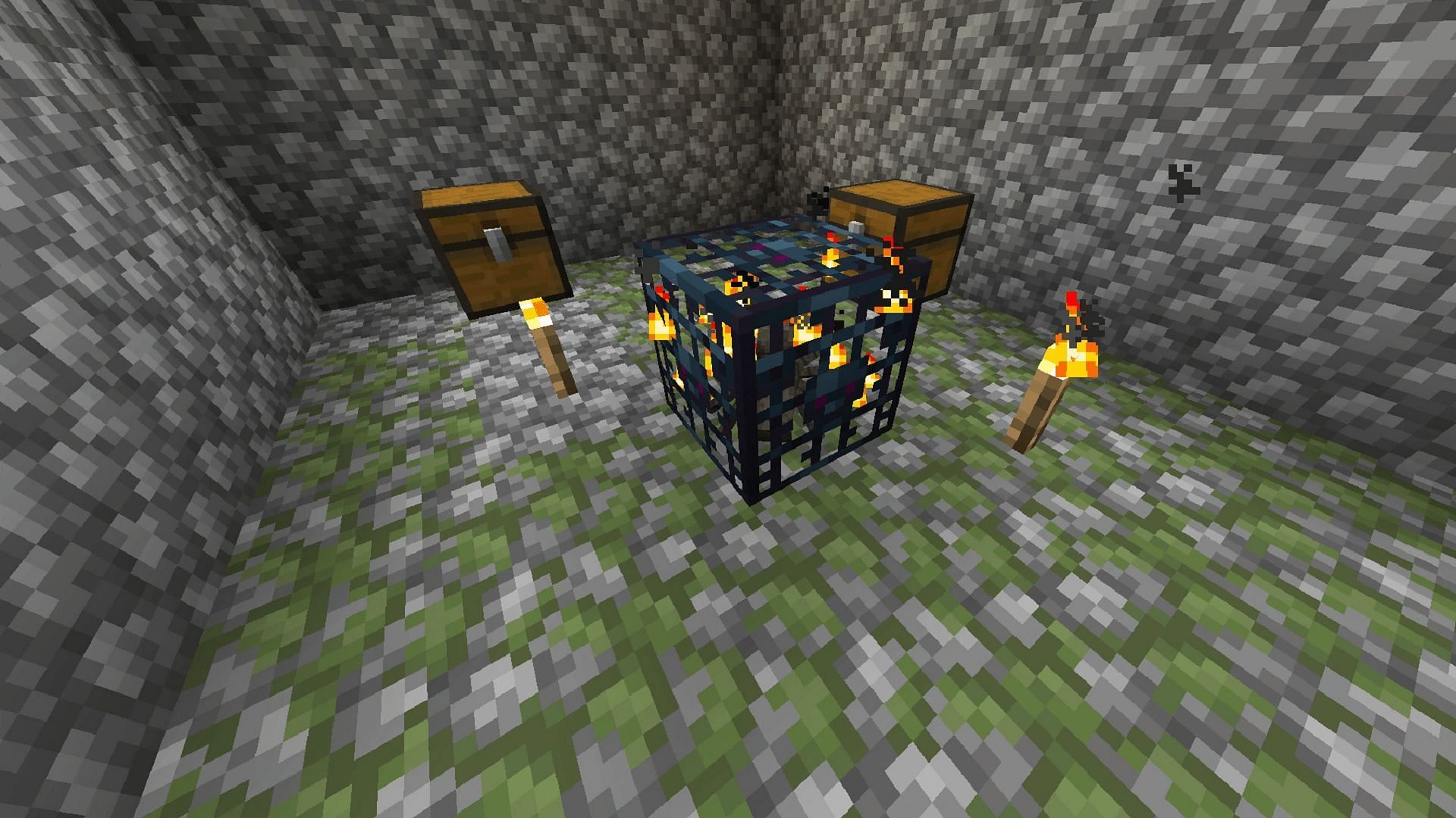 Mobs and mob spawners won't notice a spectator when they draw near (Image via Minecraft Wiki)