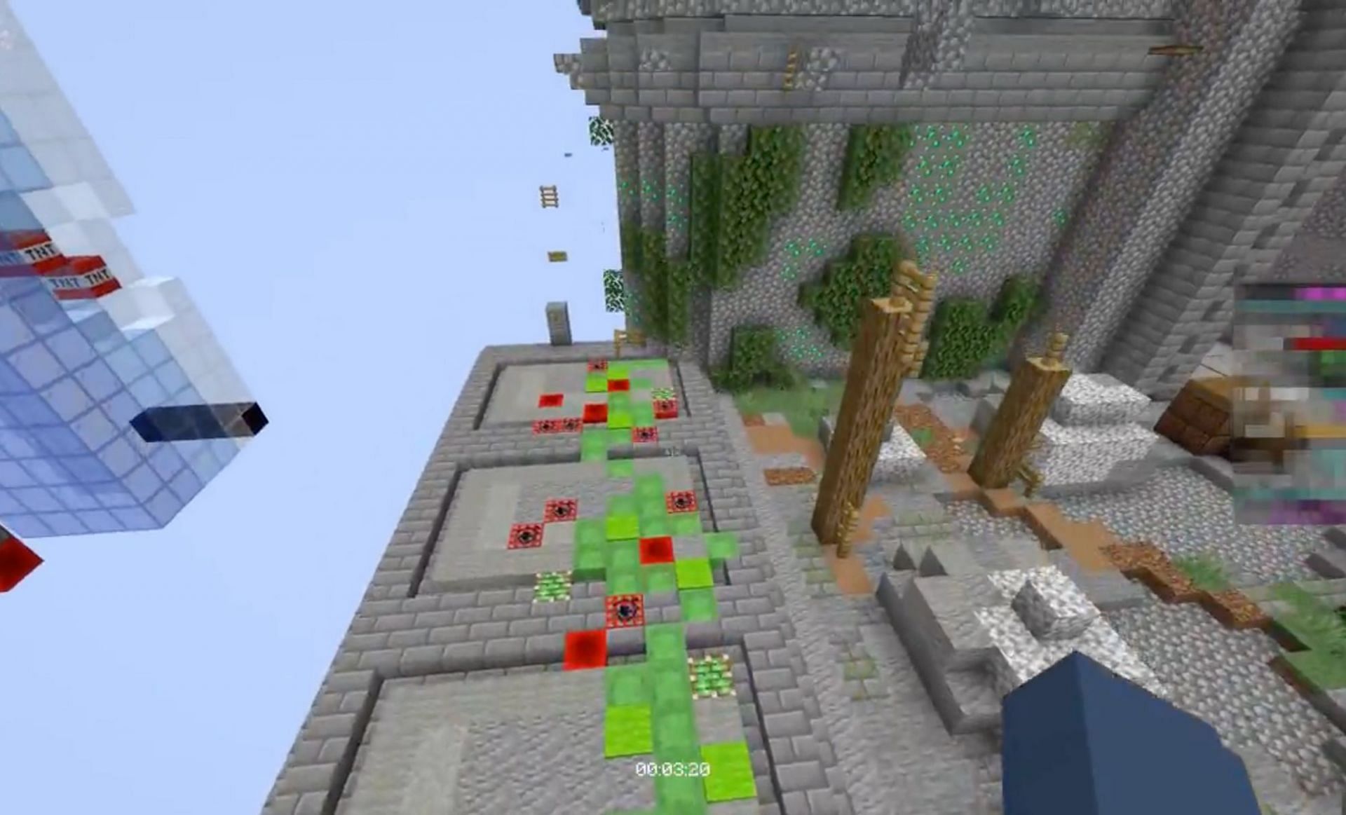Minecraft Redditor Builds Massive Parkour Map