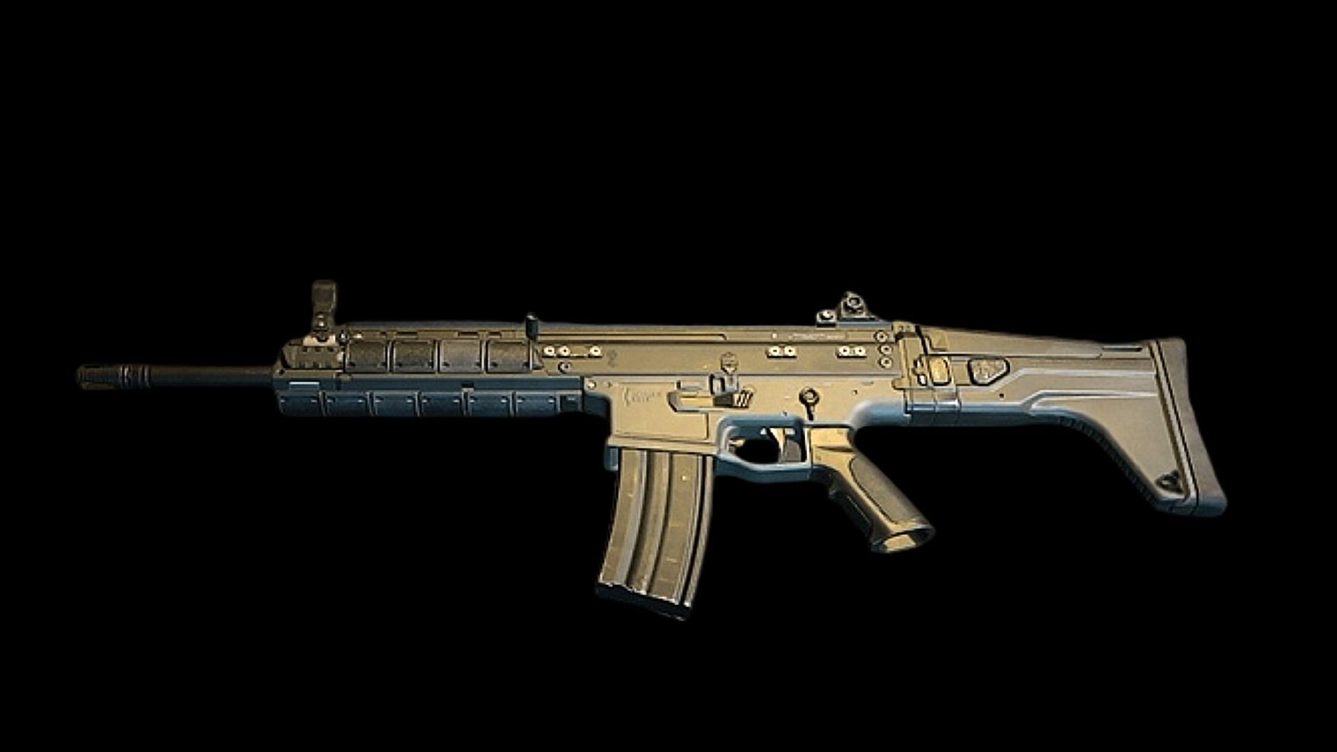The TAQ-56 assault rifle in Modern Warfare 2 (Image via Activision)