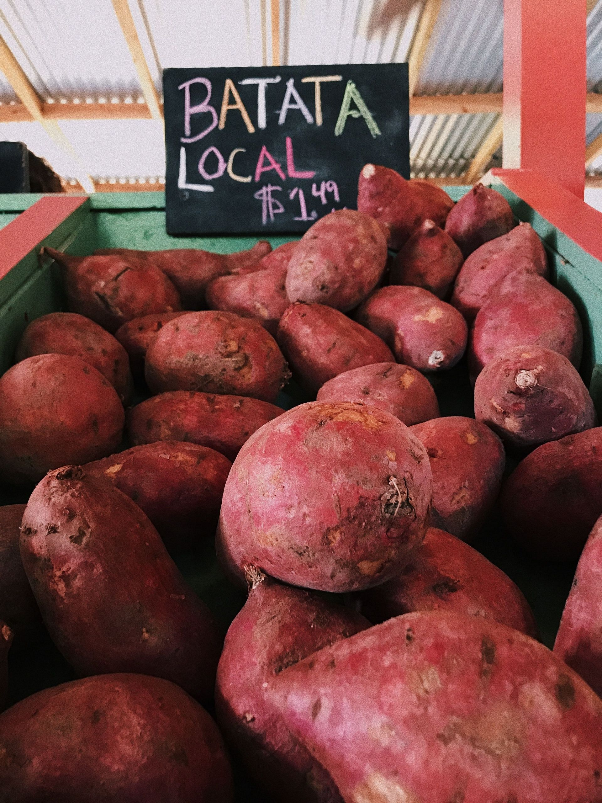 Sweet potatoes are an excellent high carb source.