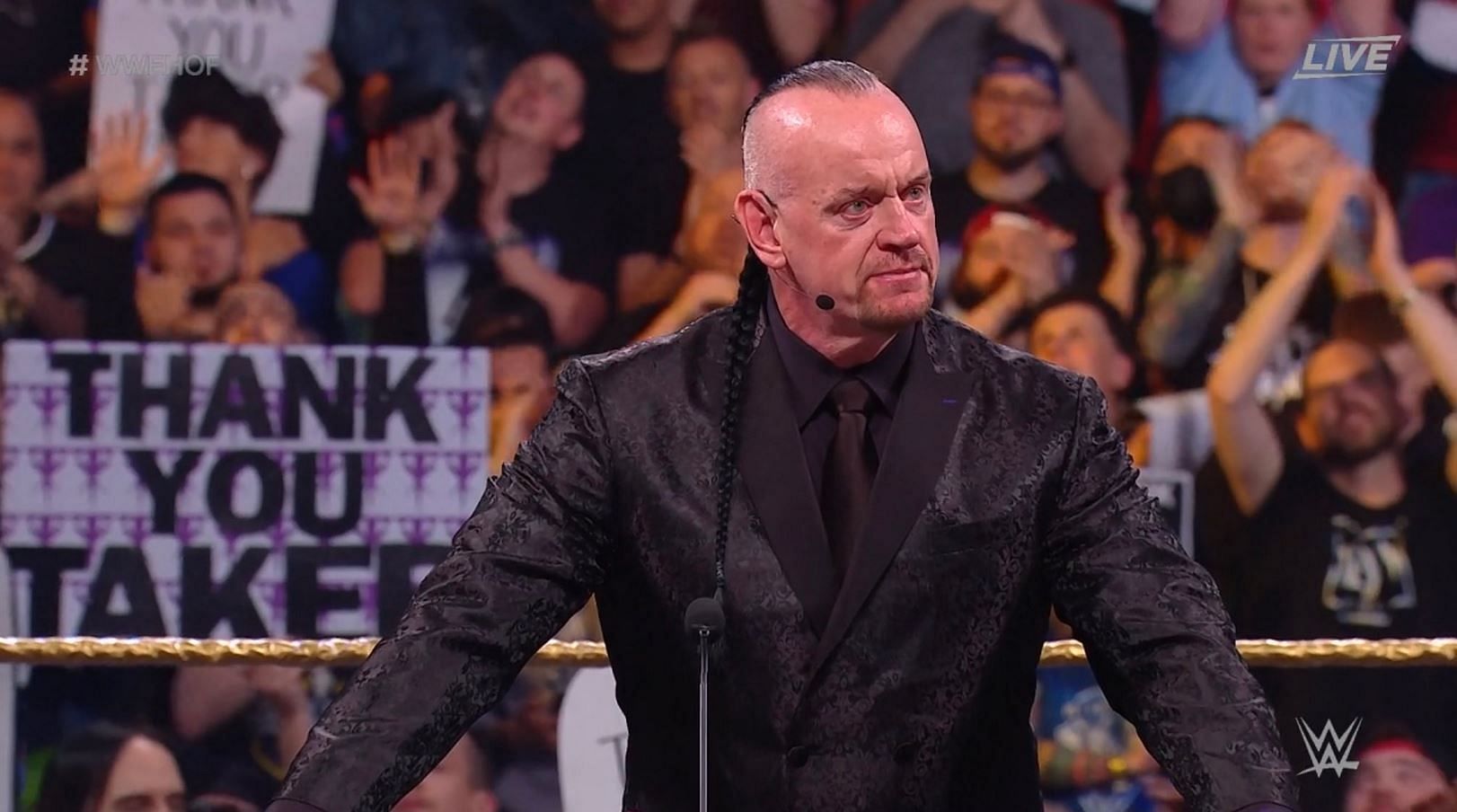 Teddy Long was absent from The Undertaker