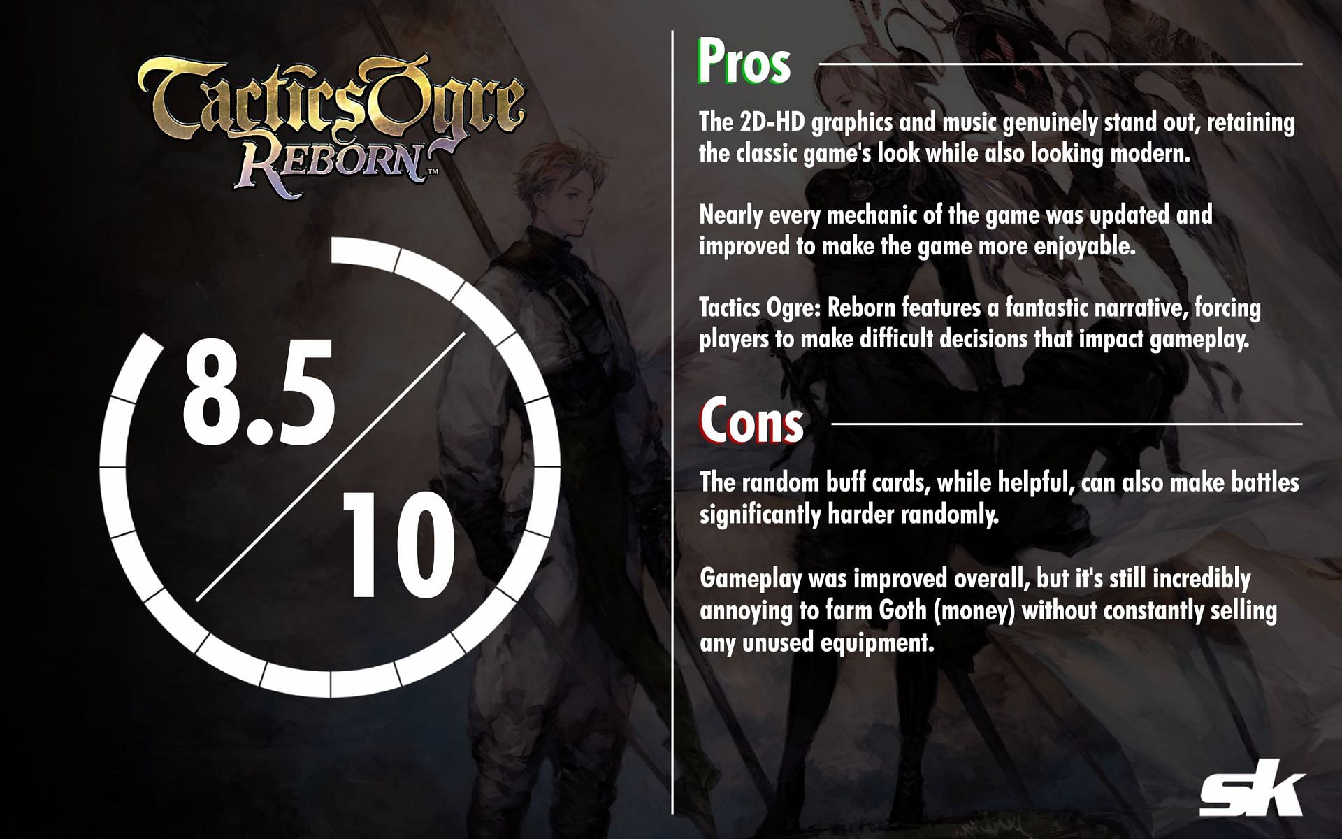Tactics Ogre: Reborn is a must-play strategy RPG (Image via Sportskeeda)