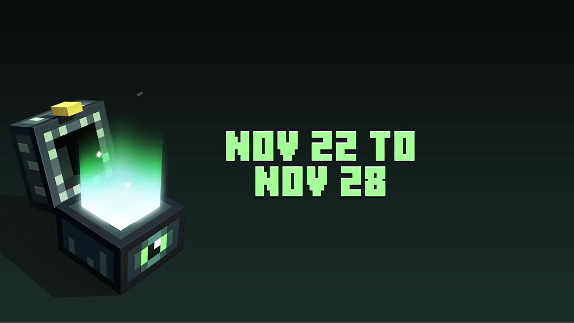 The Block Friday Sale will be active from November 22 to 28* on Bedrock Edition (Image via Mojang)