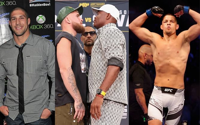 "It's such a weak f***ing narrative dude" – Brendan Schaub trashes Nate Diaz's comments about Anderson Silva being on Jake Paul's "payroll"