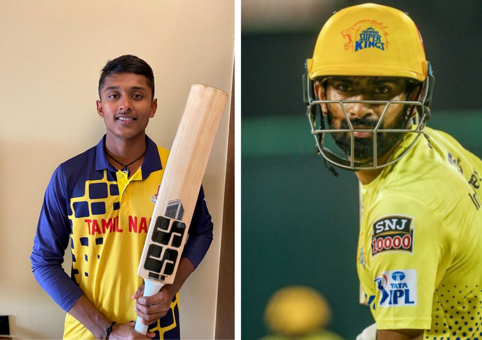 A number of young batters have made a splash in the Vijay Hazare Trophy 2022 (Credits: Twitter/Chennai Super Kings; Instagram).