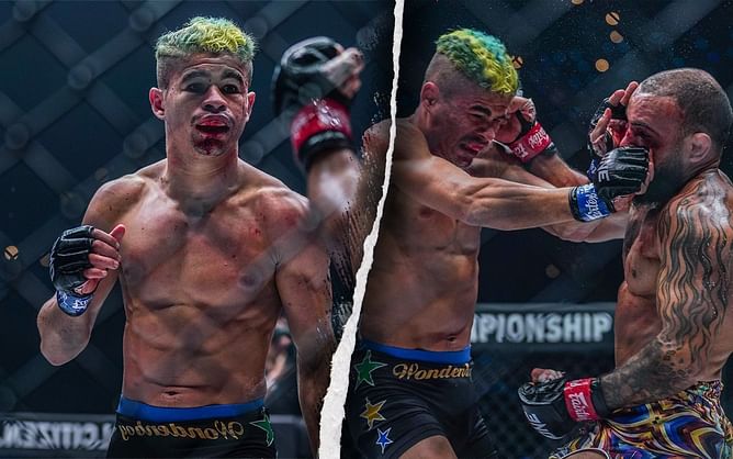 “He was just taking the damage” - Fabricio Andrade surprised John Lineker didn’t engage with him