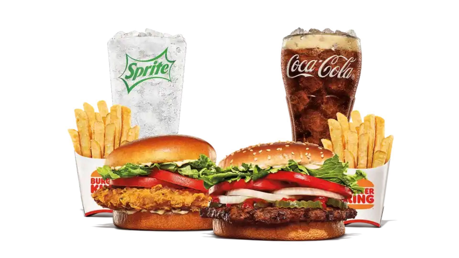 The Pick 2 Meal Deal combo (Image via Burger King)