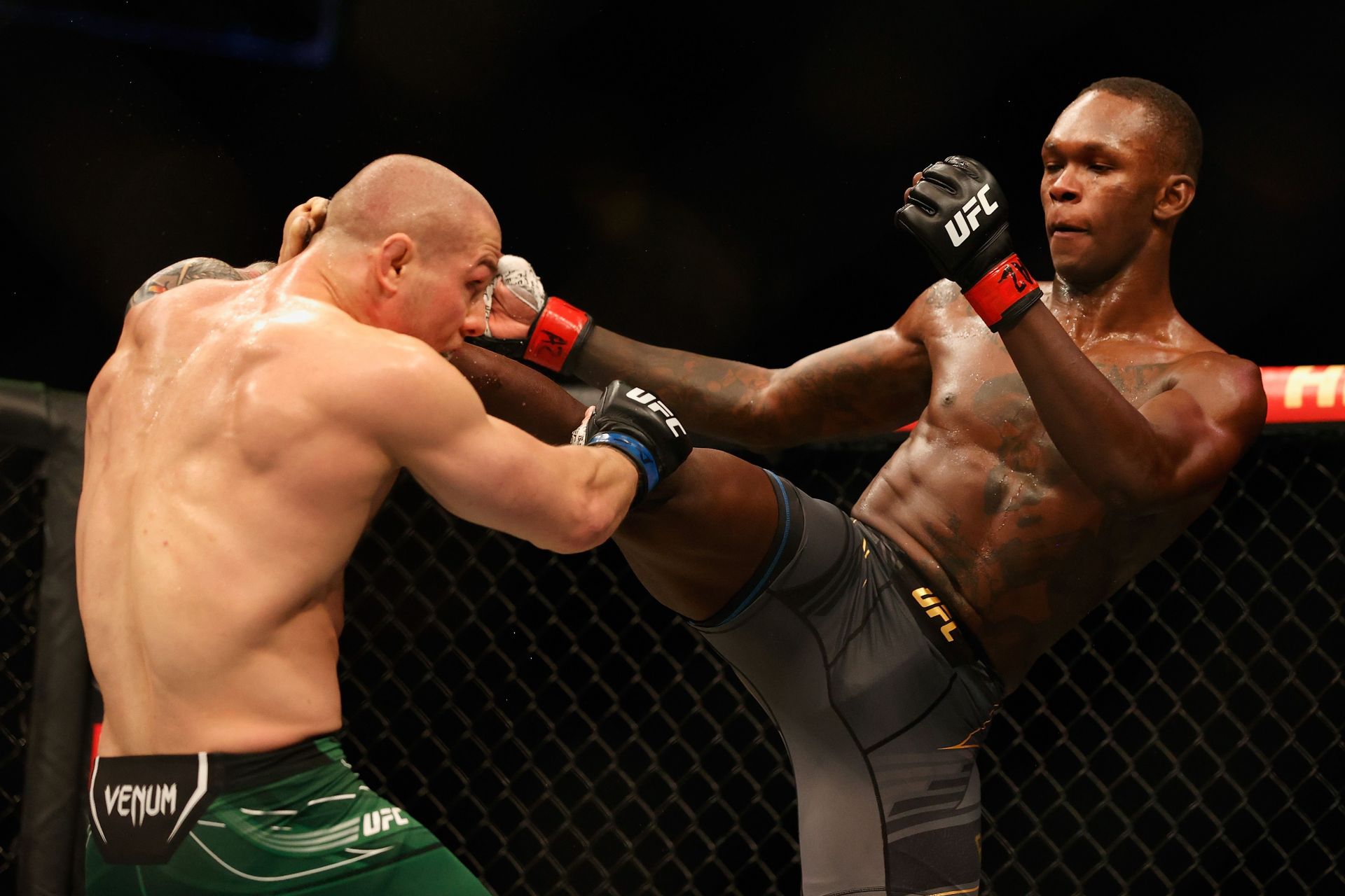 Israel Adesanya's opponents haven't always been great in their own right