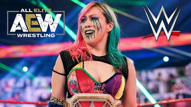 Former AEW star has a five-word reaction to Asuka and current champion's hilarious promo battle on WWE RAW