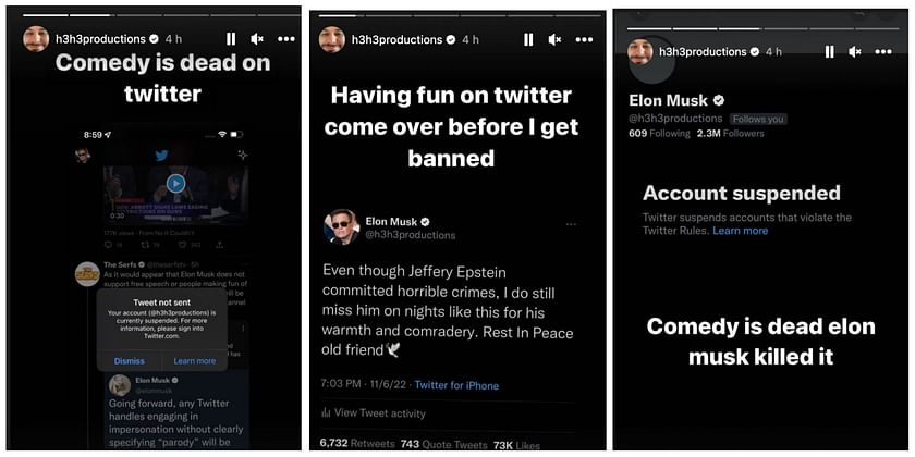 Ethan, the guy who rickrolled  had his Twitter account suspended.  Proof in the comments : r/TimeworksSubmissions
