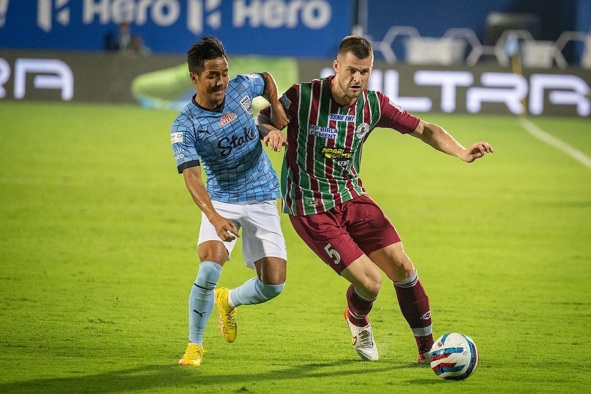 ATK Mohun Bagan had a man sent off in the second half (Pic Credits: ISL)