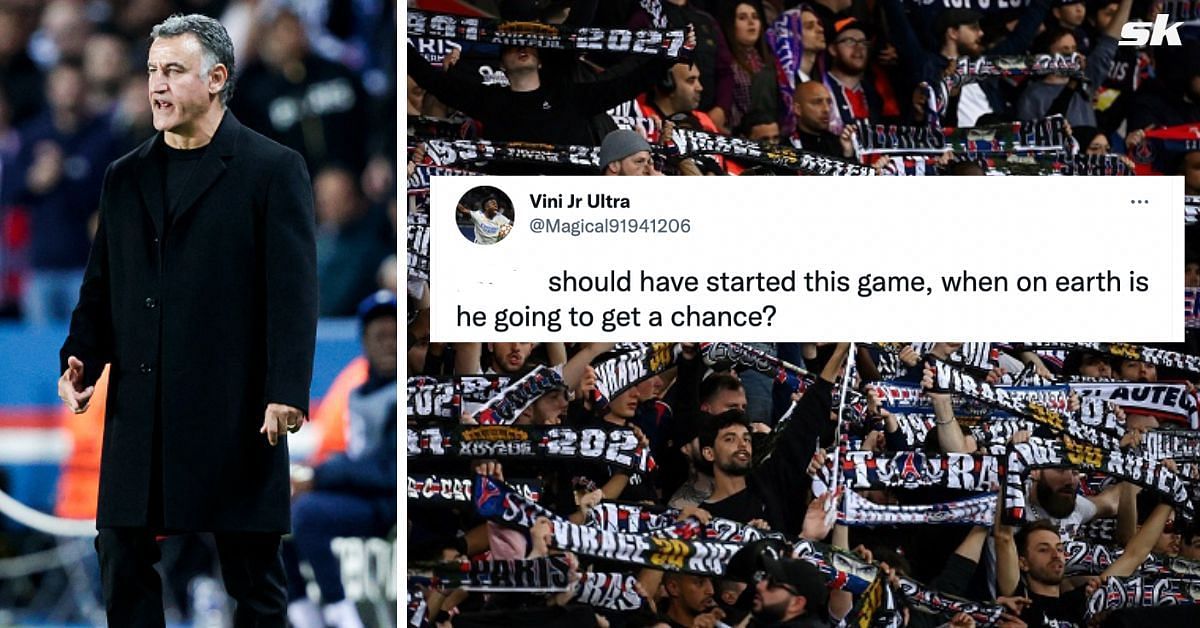 PSG fans wanted to see Ekitike start