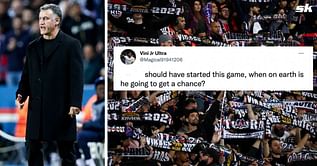 "Must be really bad in training" Did himself dirty" - PSG fans fume as attacker is benched for Juventus clash despite Neymar's suspension