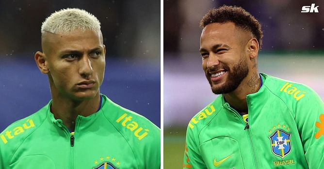 Richarlison moves Manchester United star from the bench for occupying Neymar’s spot during Brazil team photo shoot ahead of 2022 FIFA World Cup