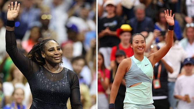 "When a girl has that kind of power in the game, everything is so much easier" - Qinwen Zheng on why she idolized Serena Williams growing up