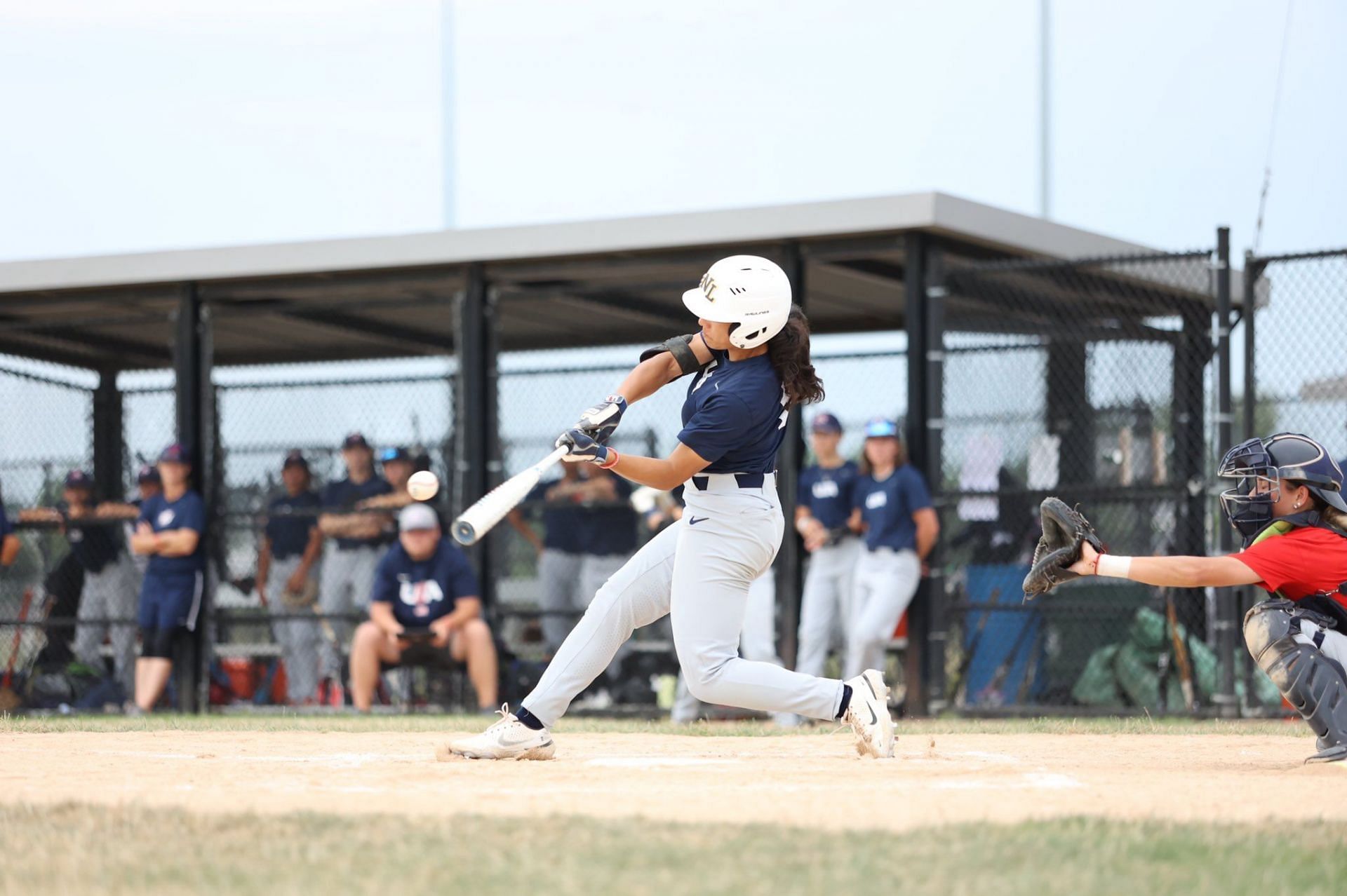 Special moment tonight for freshman outfielder Olivia Pichardo