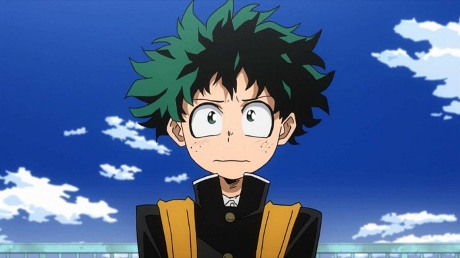 Izuku Midoriya aka Deku (Image via Studio Bones)