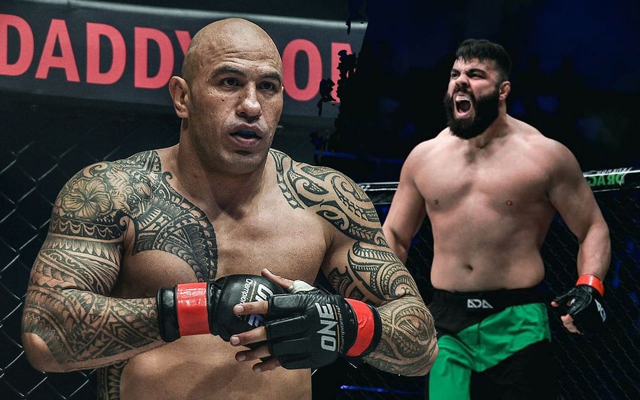 Brandon Vera and Amir Aliakbari [Photo Credits: ONE Championship]