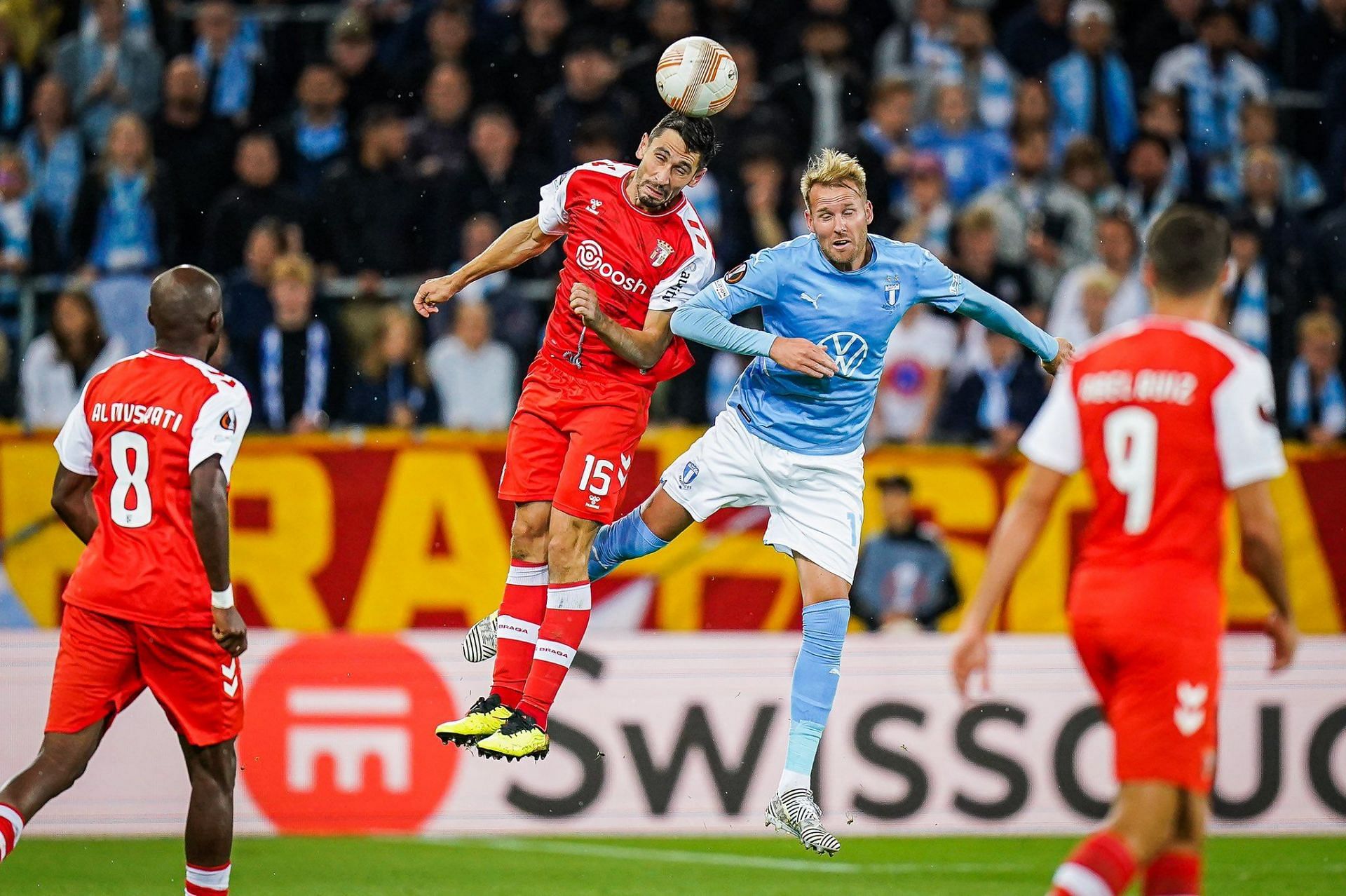 Malmo and Braga meet in the last group stage game of the Europa League on Thursday