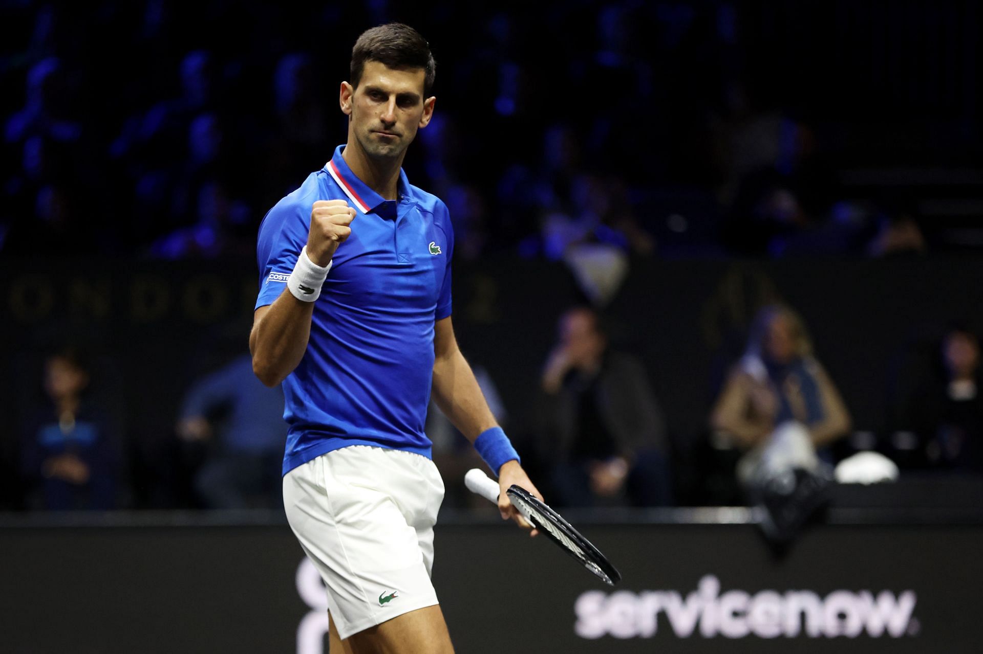 Novak Djokovic at the 2022 Laver Cup - Day Two