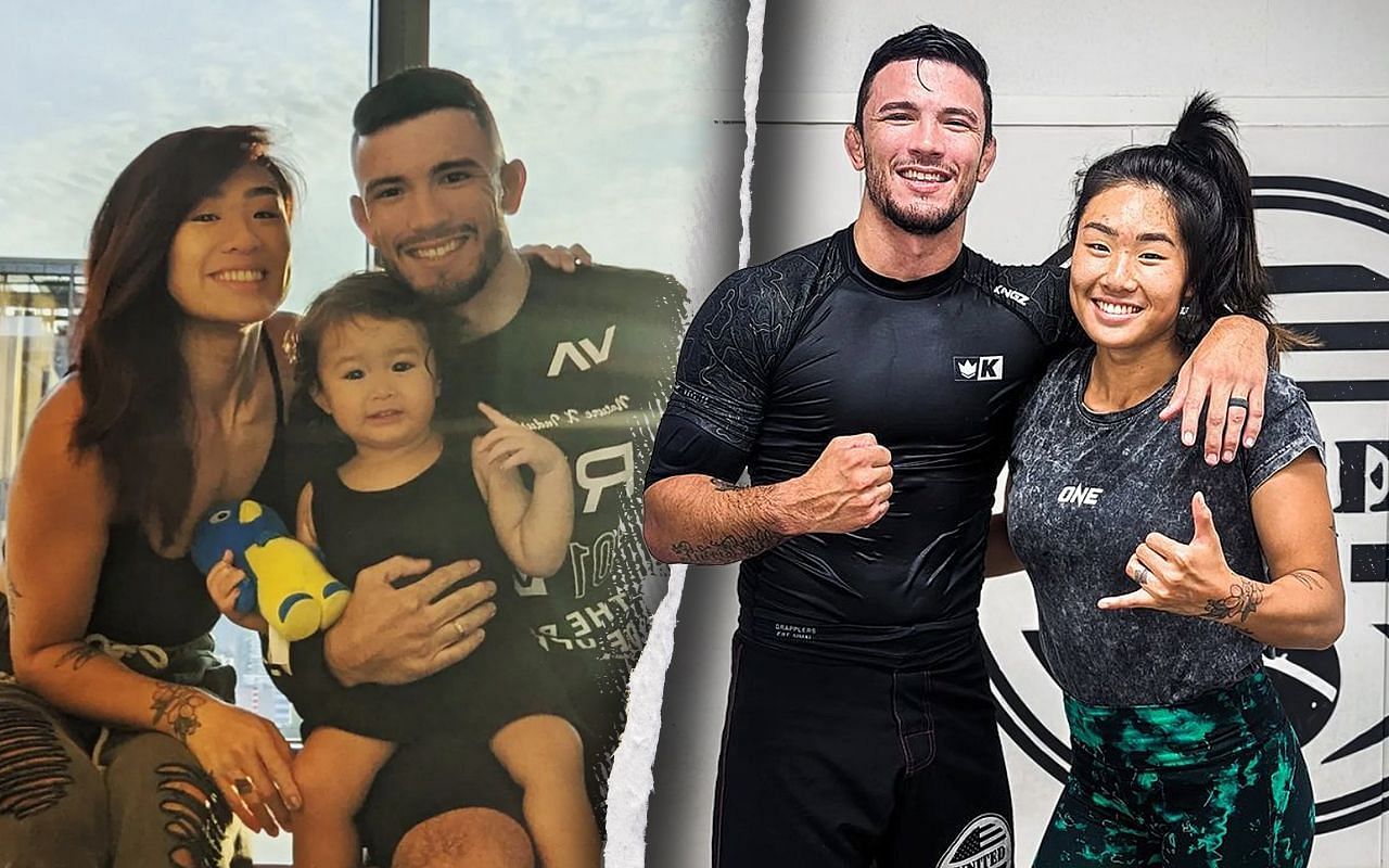 Angela Lee and husband, Bruno Pucci. | Image courtesy of ONE Championship