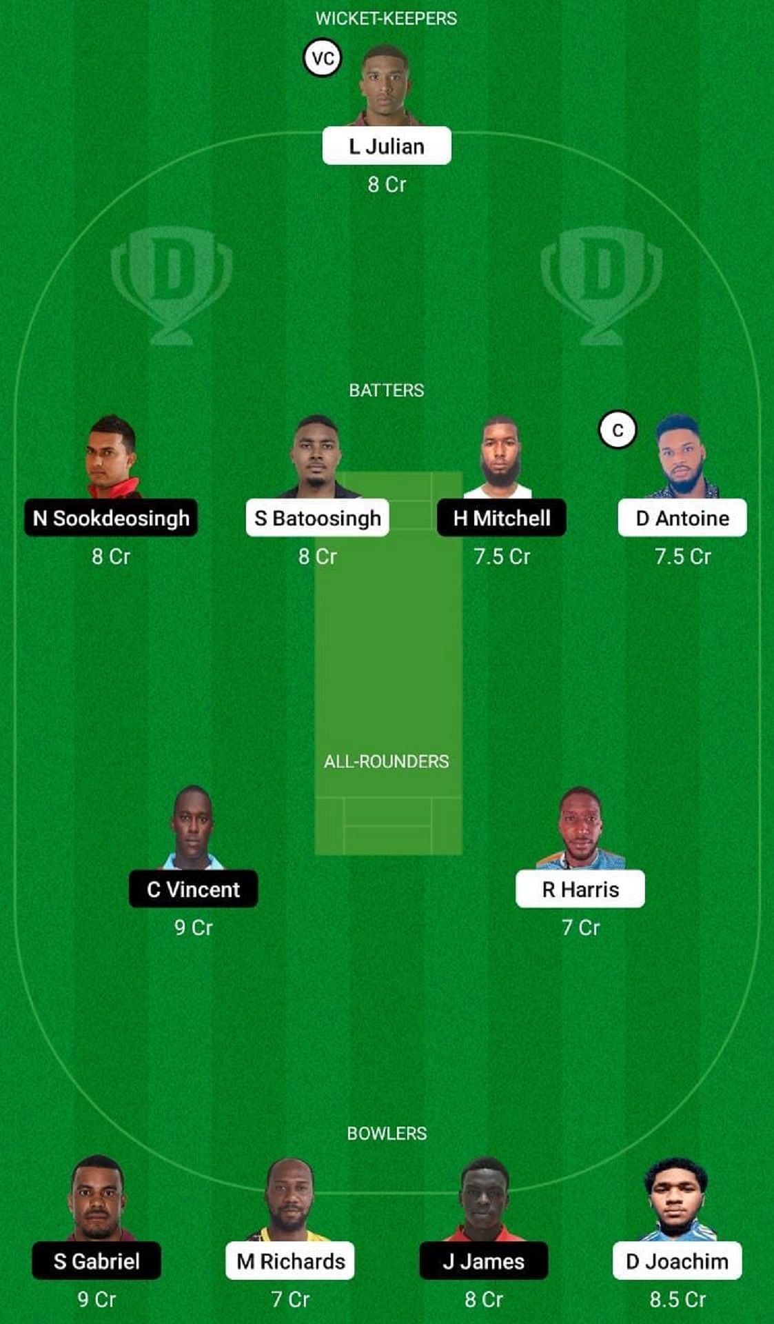 LBG vs BLD Dream11 Fantasy Tip - Head to Head League