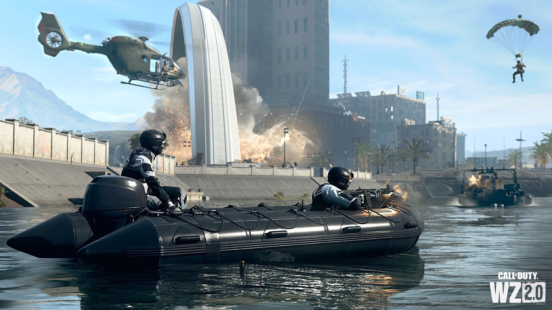 Aquatic combat will be the new trend in Warzone 2.0 (Image via Activision)