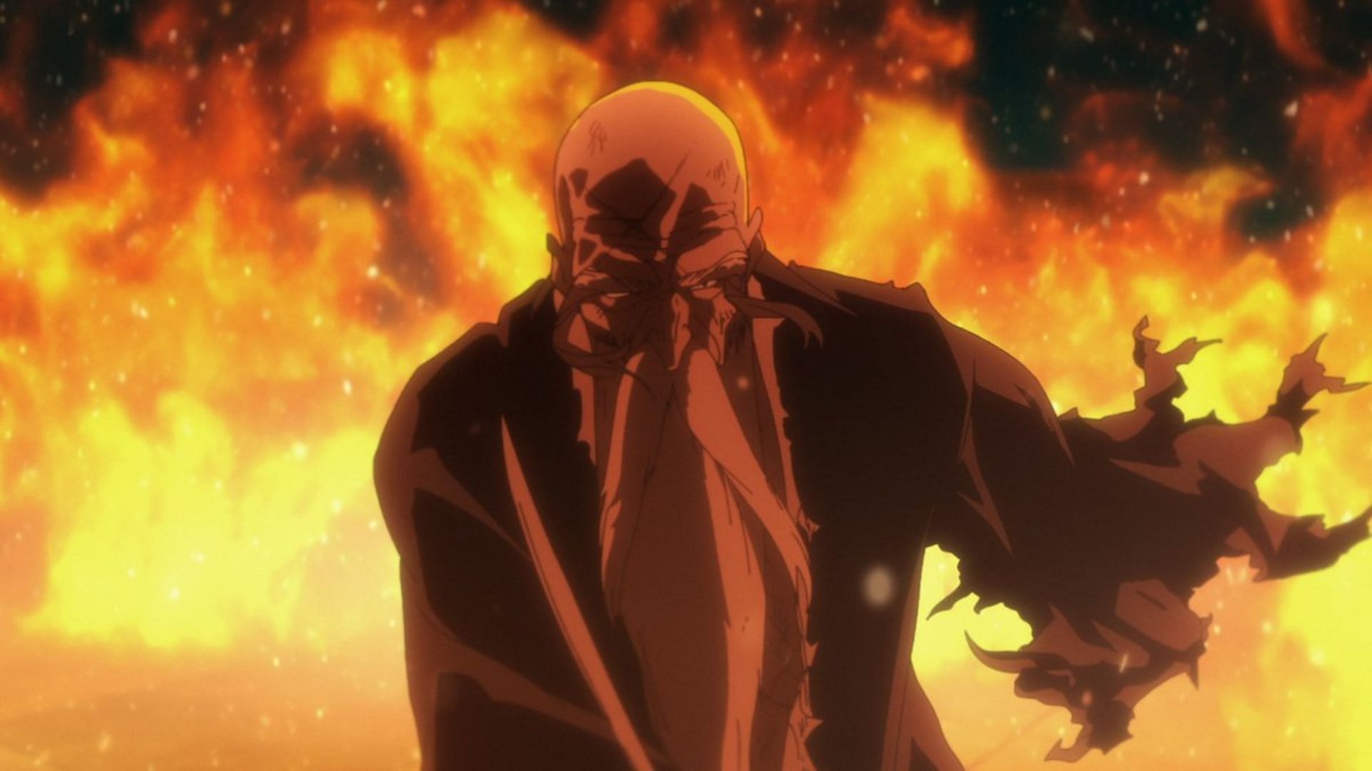 Yamamoto Genryusai as seen in Bleach: Thousand-Year Blood War episode 6 preview (Image via Studio Pierrot)