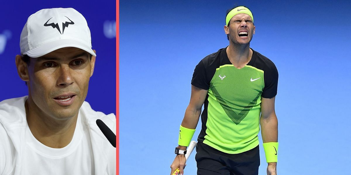 Rafael Nadal at Nitto ATP Finals - Day Three.
